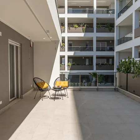 Apartment Am156 240 Modern Urban With Terrace & Wifi *